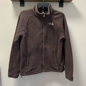 The North Face Brown Zip Up, Medium